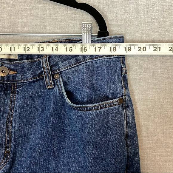 Denver Hayes Straight Jeans 38 X 30 100% Cotton Medium Wash Blue Mid Rise - Picture 9 of 12